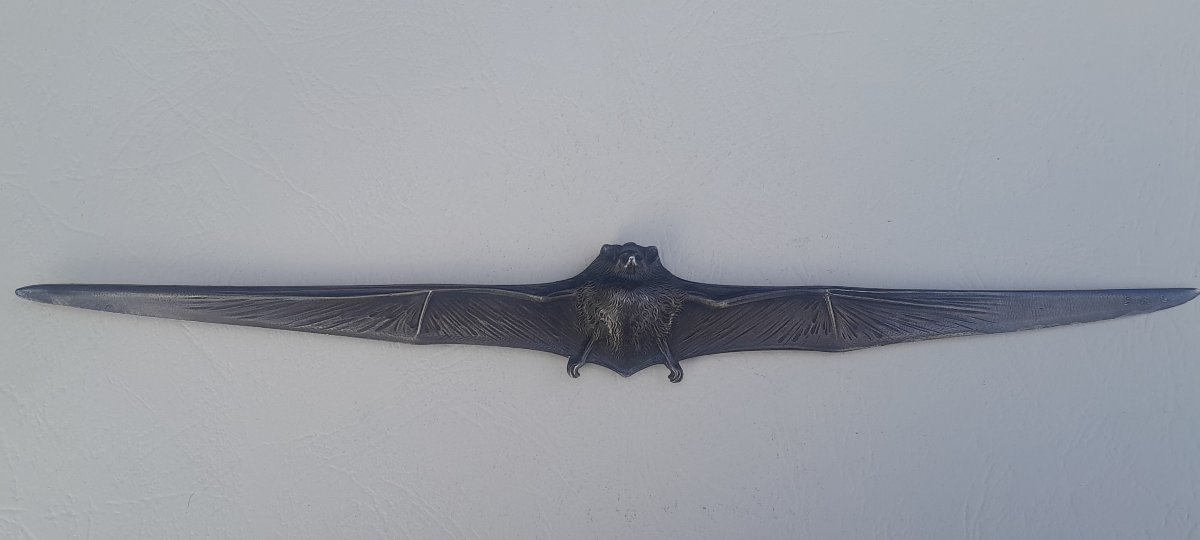 Victorin Sabatier, Bat, Silver Paper Knife-photo-2