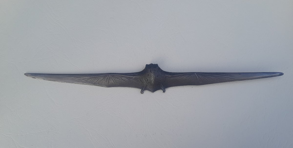 Victorin Sabatier, Bat, Silver Paper Knife-photo-1