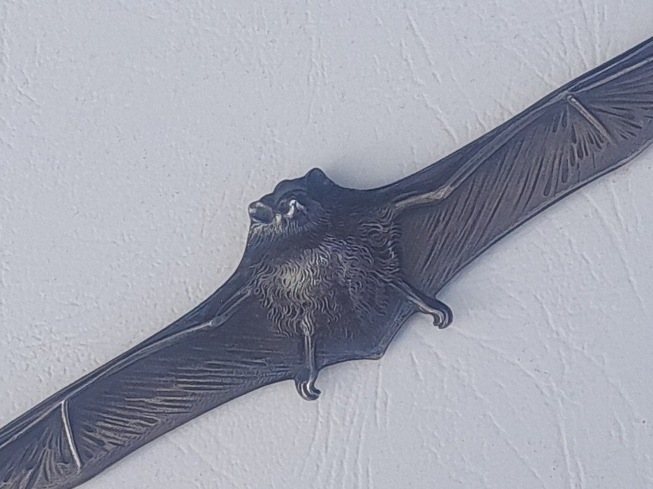 Victorin Sabatier, Bat, Silver Paper Knife-photo-8