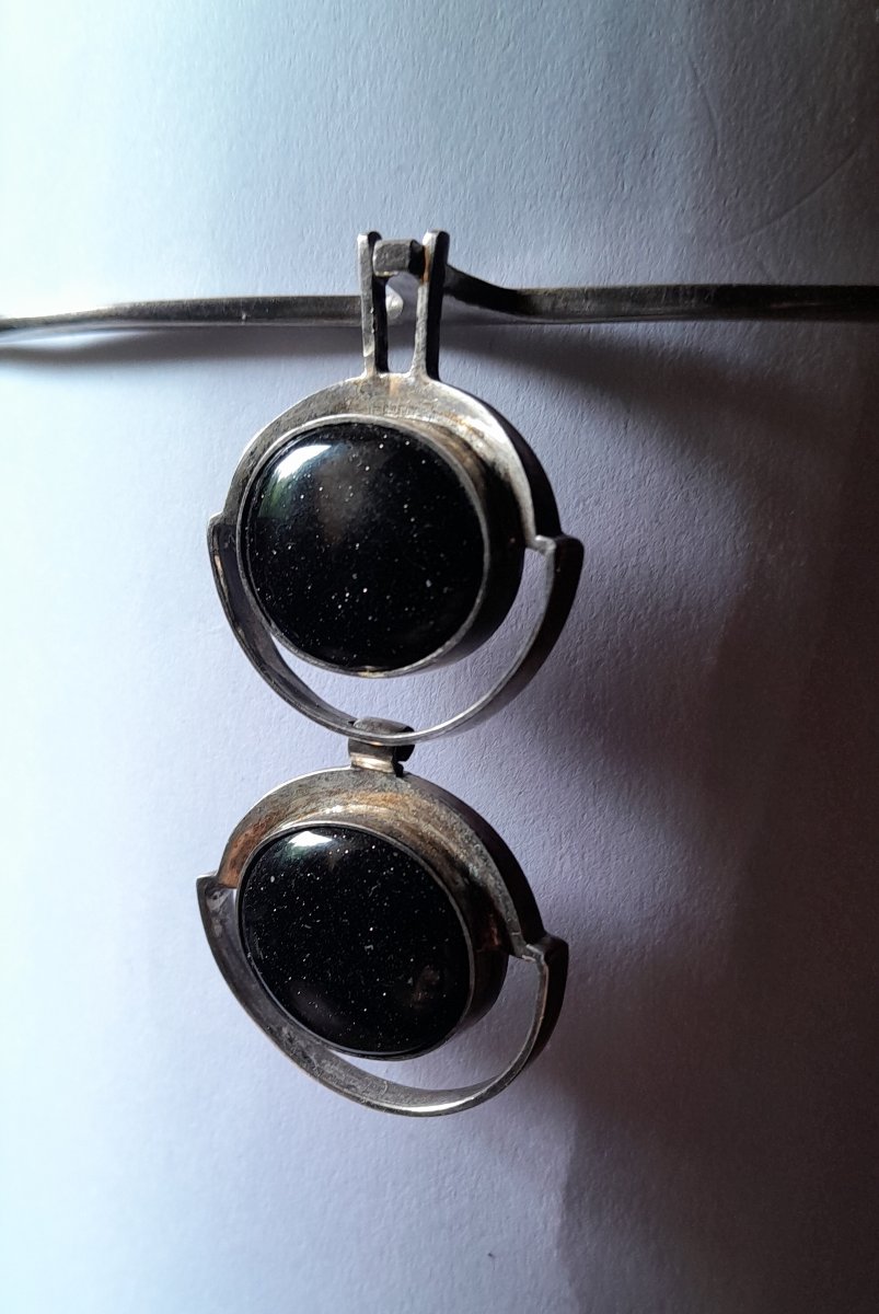 70's Silver Necklace-photo-2