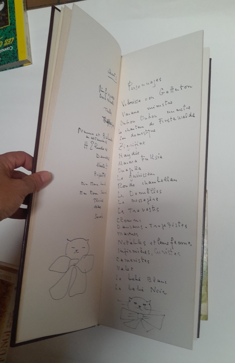 Léonor FINI, Histoire de Vibrissa, Paris, Tchou, 1973-photo-4