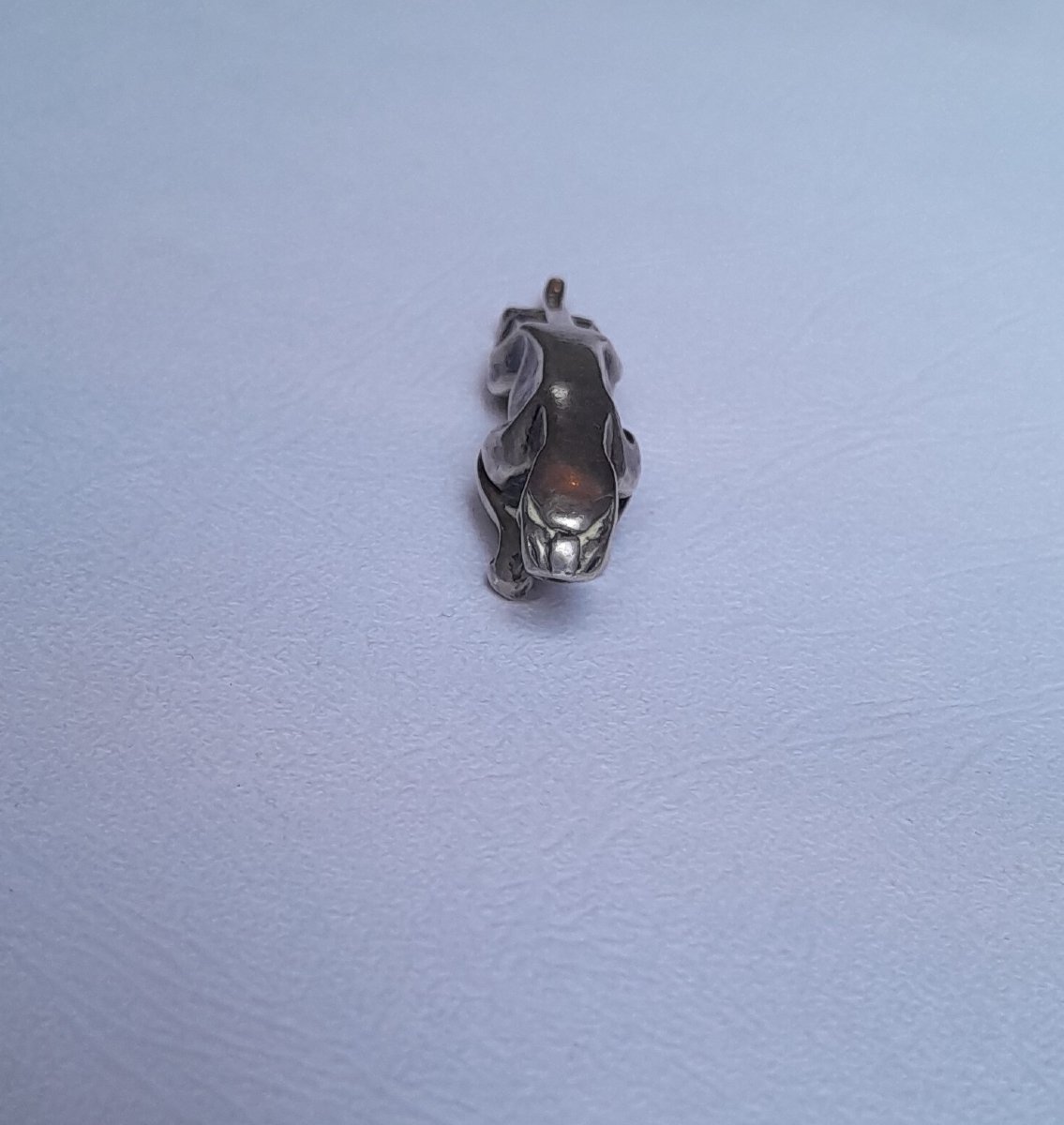 Miniature Jaguar Made Of Solid Silver-photo-4