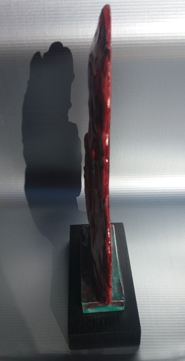 Richard GUINO (1890-1973) - Profil en céramique de Coco, fils de RENOIR-photo-1