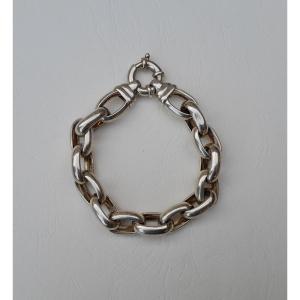 Bracelet en argent massif
