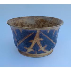 Charles Greber (1853–1935), Art Deco Planter Made Of Flamed Stoneware