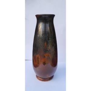 Mougin Frères, grand vase en grès art nouveau