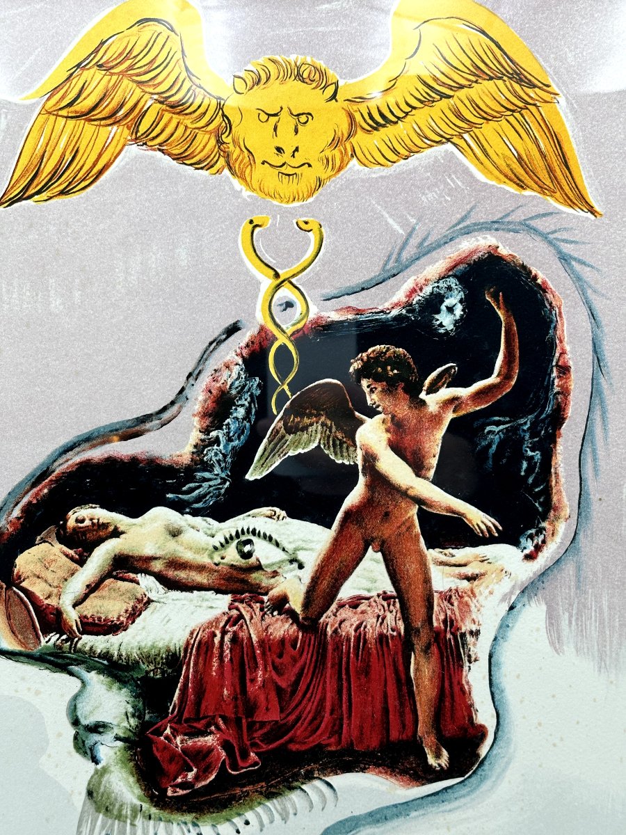 DALI lithographie signé et numéroté 17 / 99-photo-2