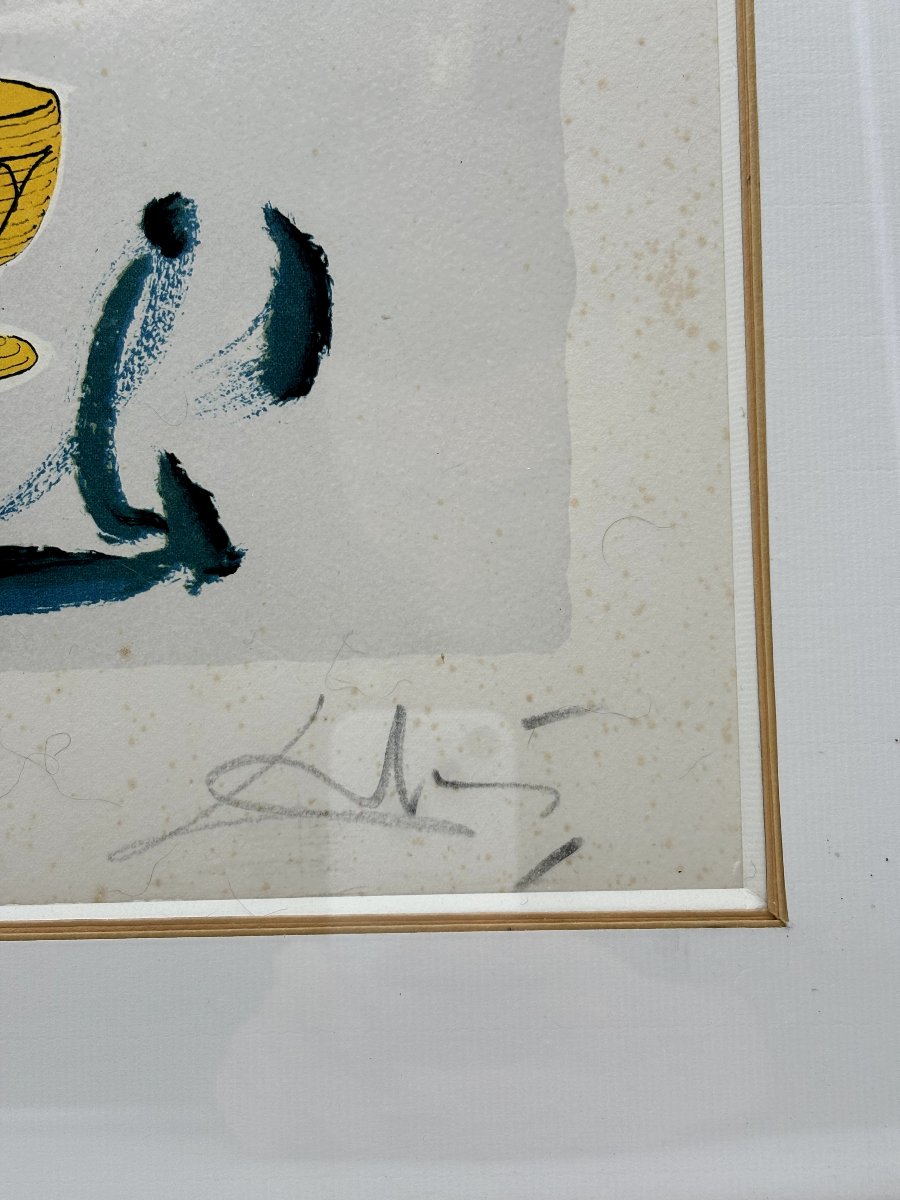 DALI lithographie signé et numéroté 17 / 99-photo-2