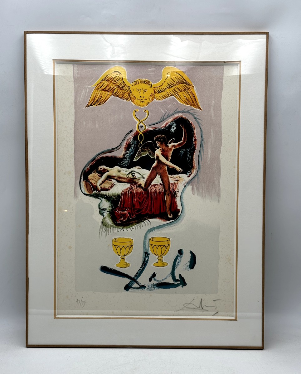 DALI lithographie signé et numéroté 17 / 99