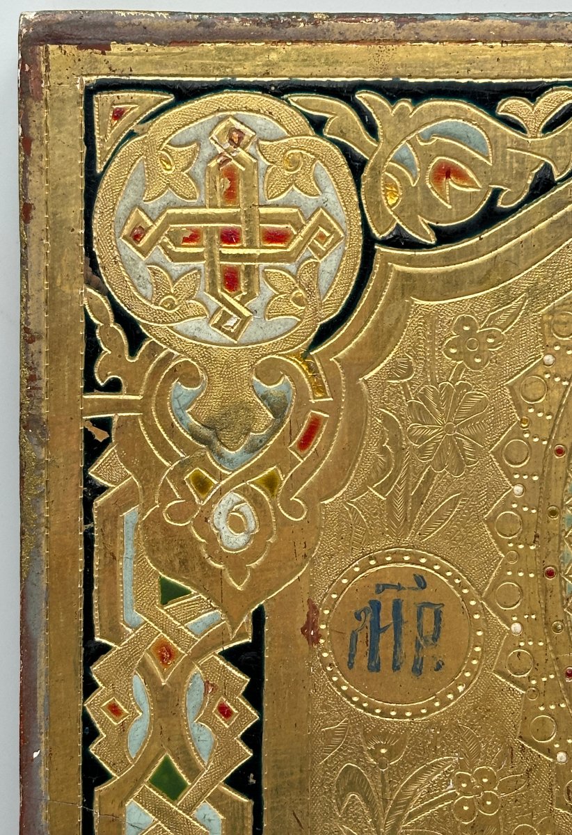 Icône Vierge d'Ivéron dite Portaissa Grèce XIXème Icône -photo-3