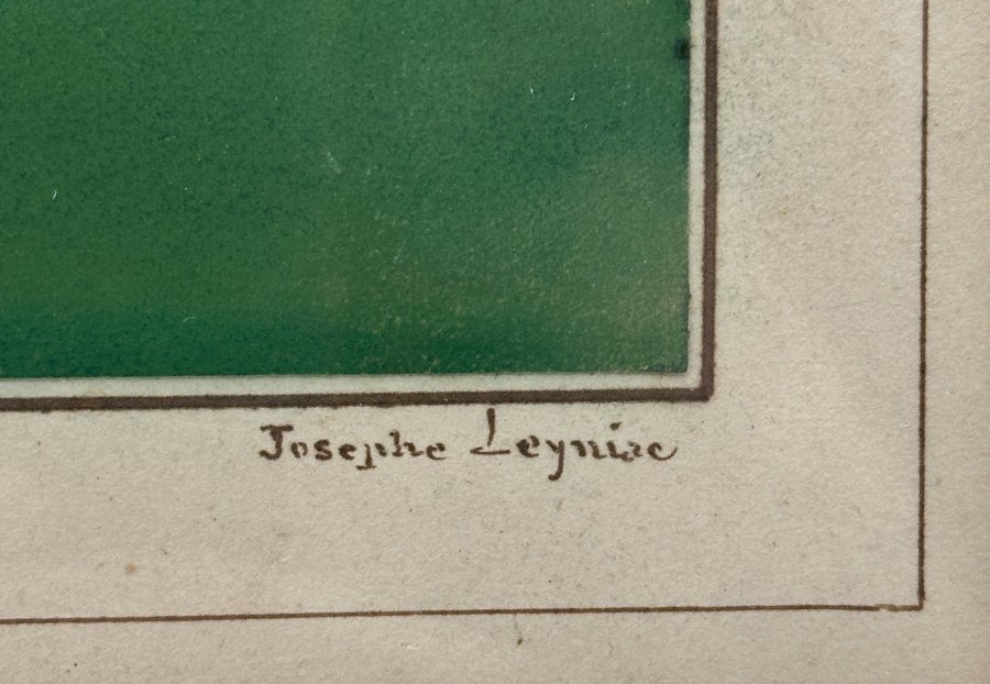 Joseph LEYNIAC école orientaliste du XIX ème "Portrait de femme orientale "-photo-1