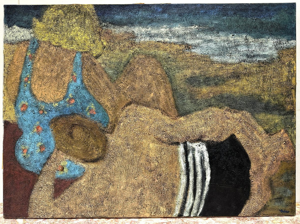 Couple By The Seaside By Clémentine Odier
