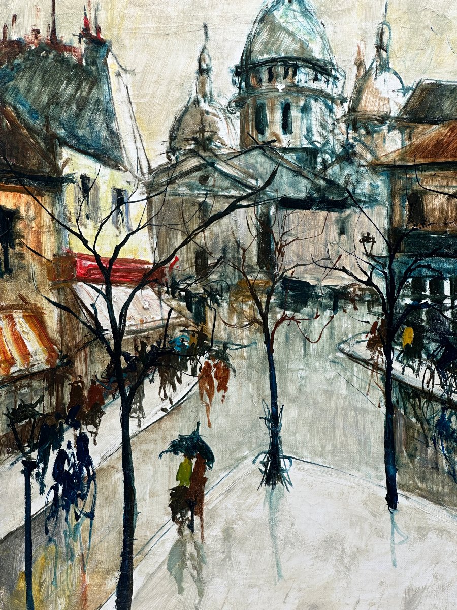 View Of Montmartre, Bernard Lignon -photo-2