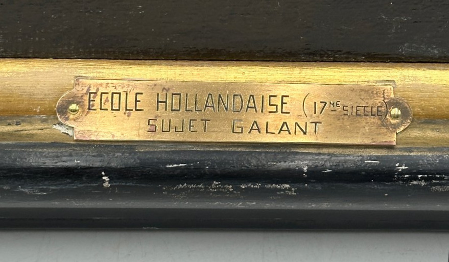 17th-century Dutch School, Gallant Scene -photo-4