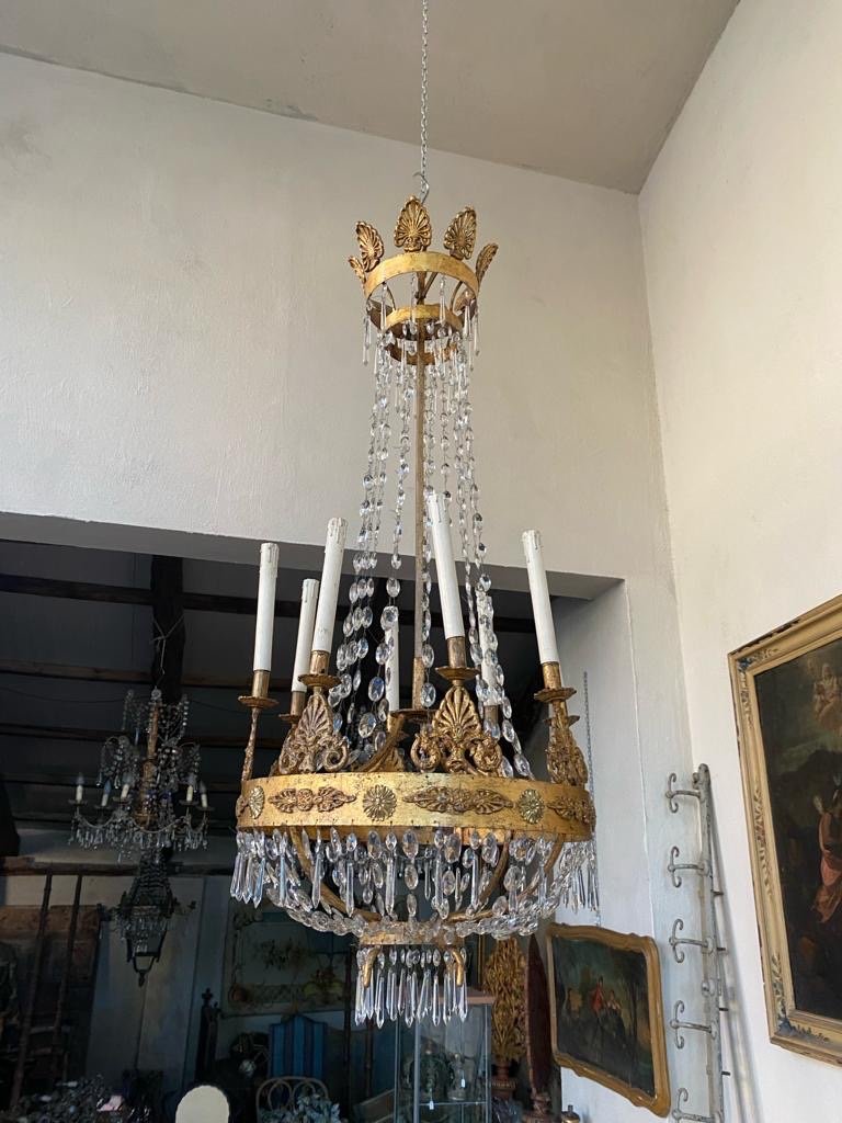 Antique italian chandelier-photo-3