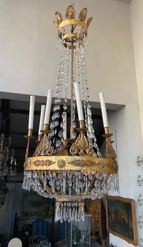 Antique italian chandelier