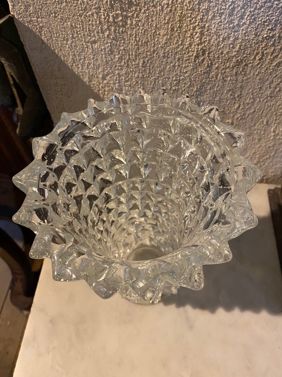 Vase En Verre Barovier 1940 Venise-photo-4