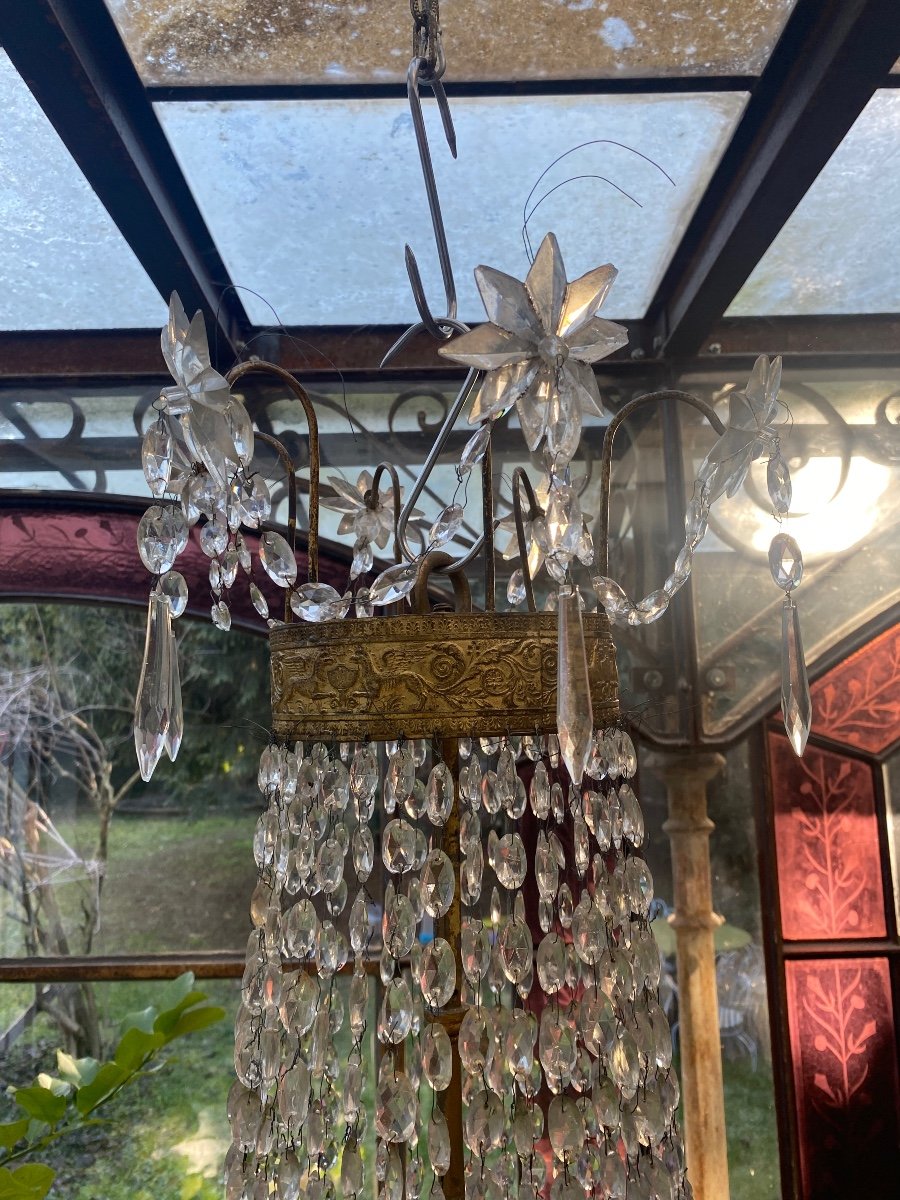 Italian Empire Period Chandelier -photo-4