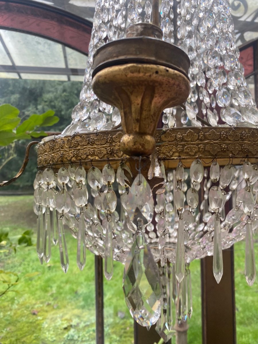 Italian Empire Period Chandelier -photo-3