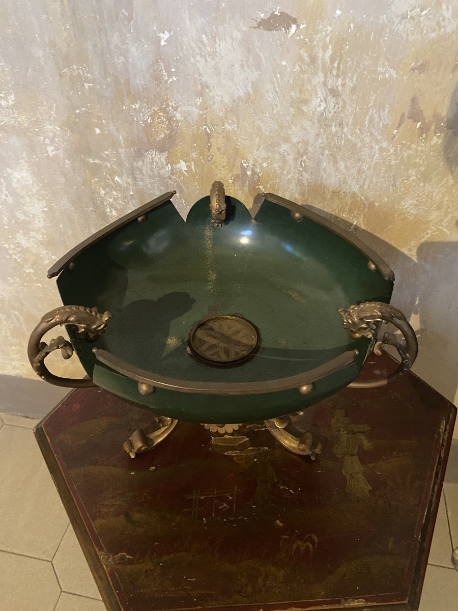 Large Bronze Centerpiece -photo-1