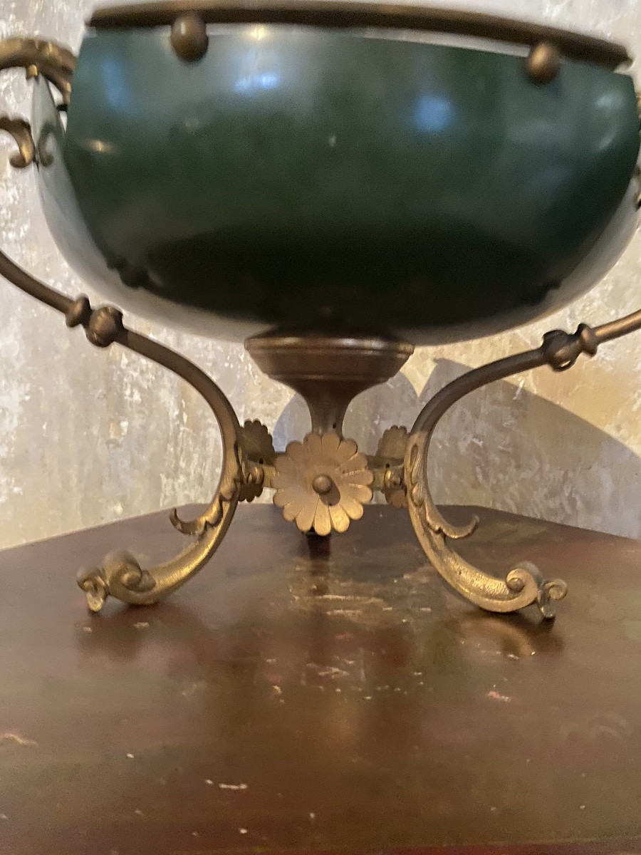 Large Bronze Centerpiece -photo-3