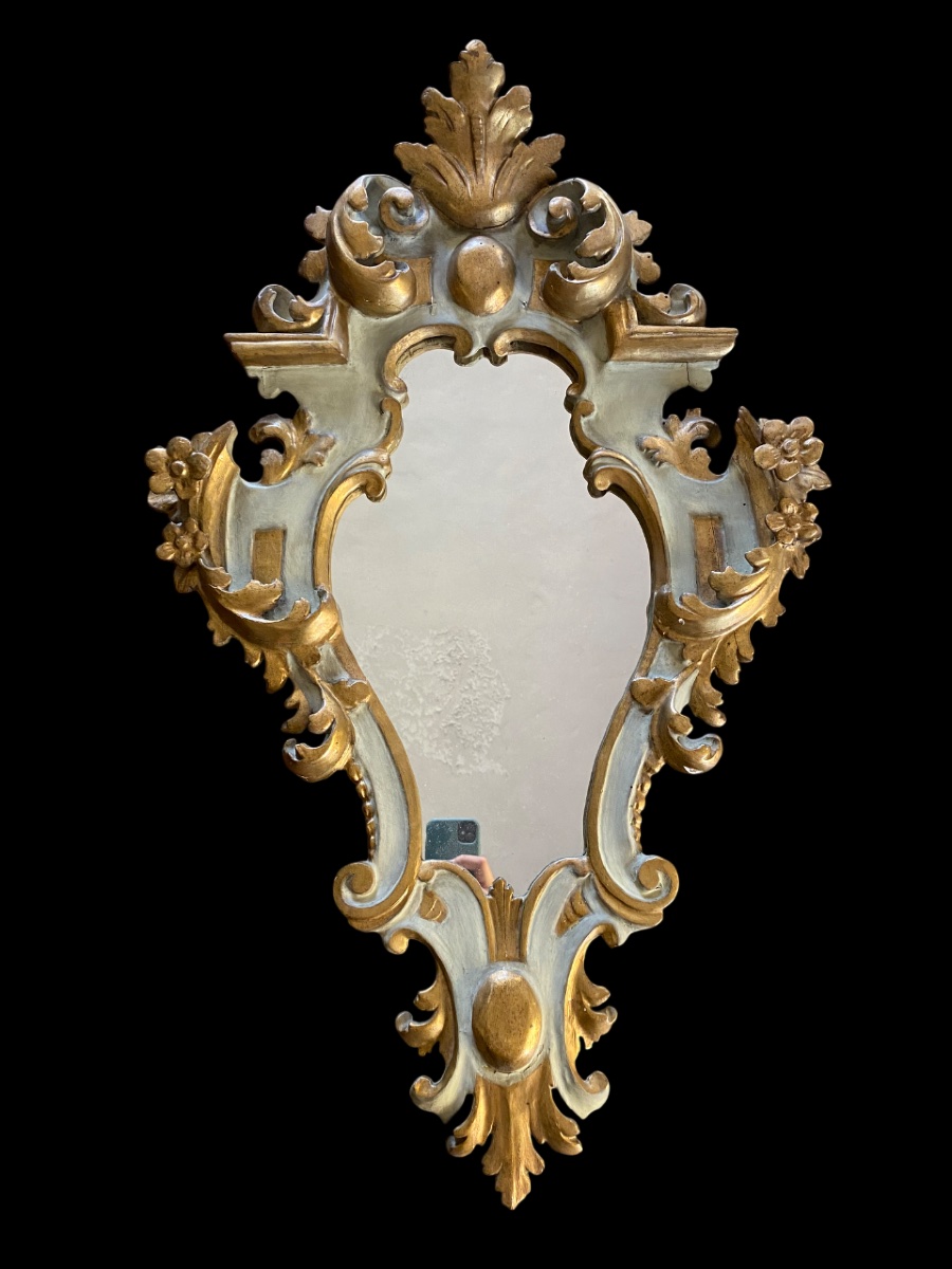 paire de grandes appliques en bois-photo-2