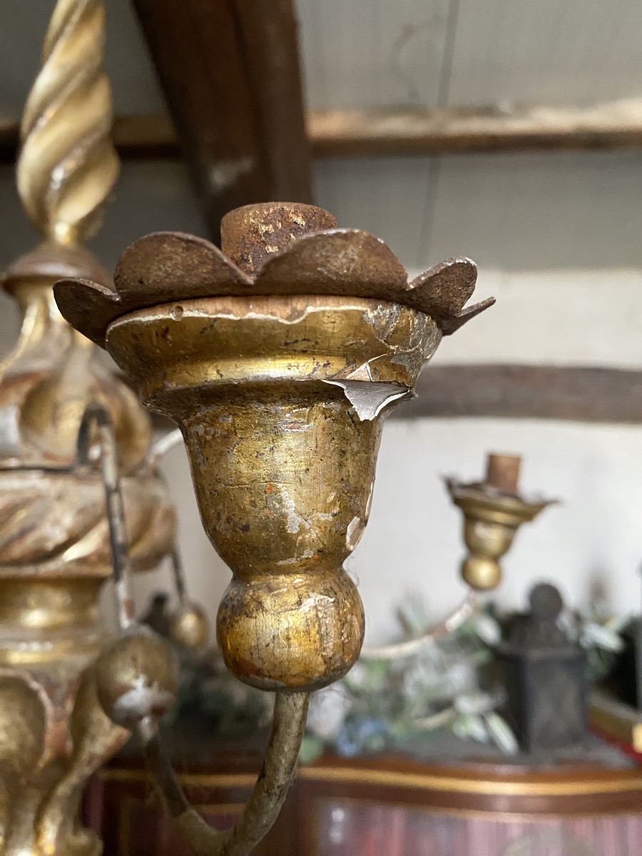 lustre ancien du XVIIIe siècle de genova(Italy)-photo-3