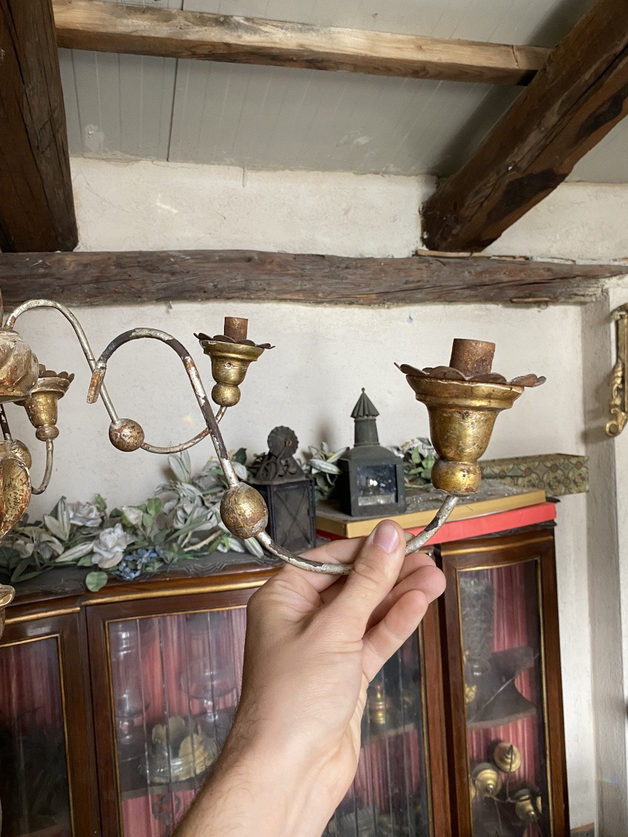 lustre ancien du XVIIIe siècle de genova(Italy)-photo-2