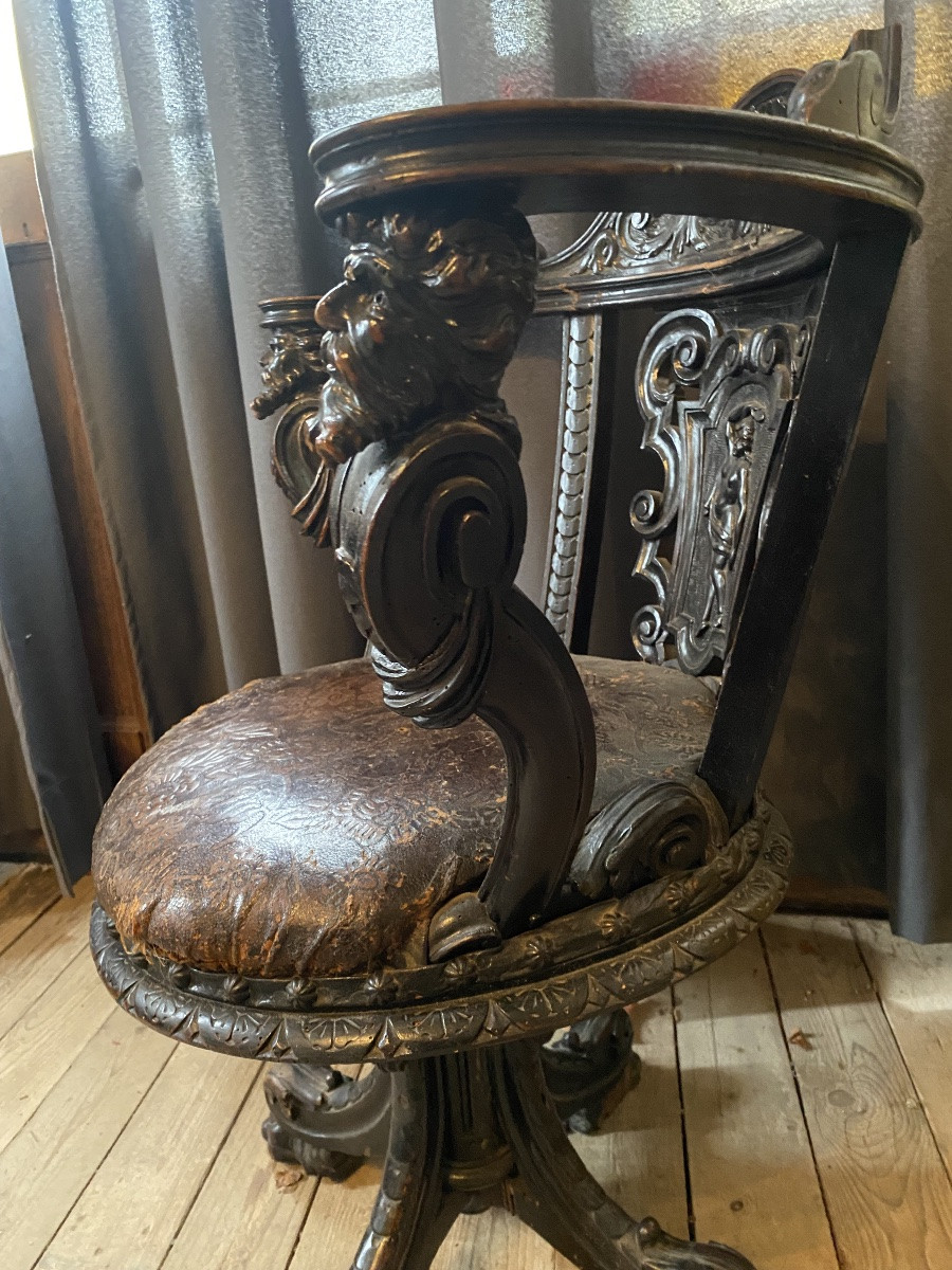 Venetian Chair From The Late 1800s -photo-2