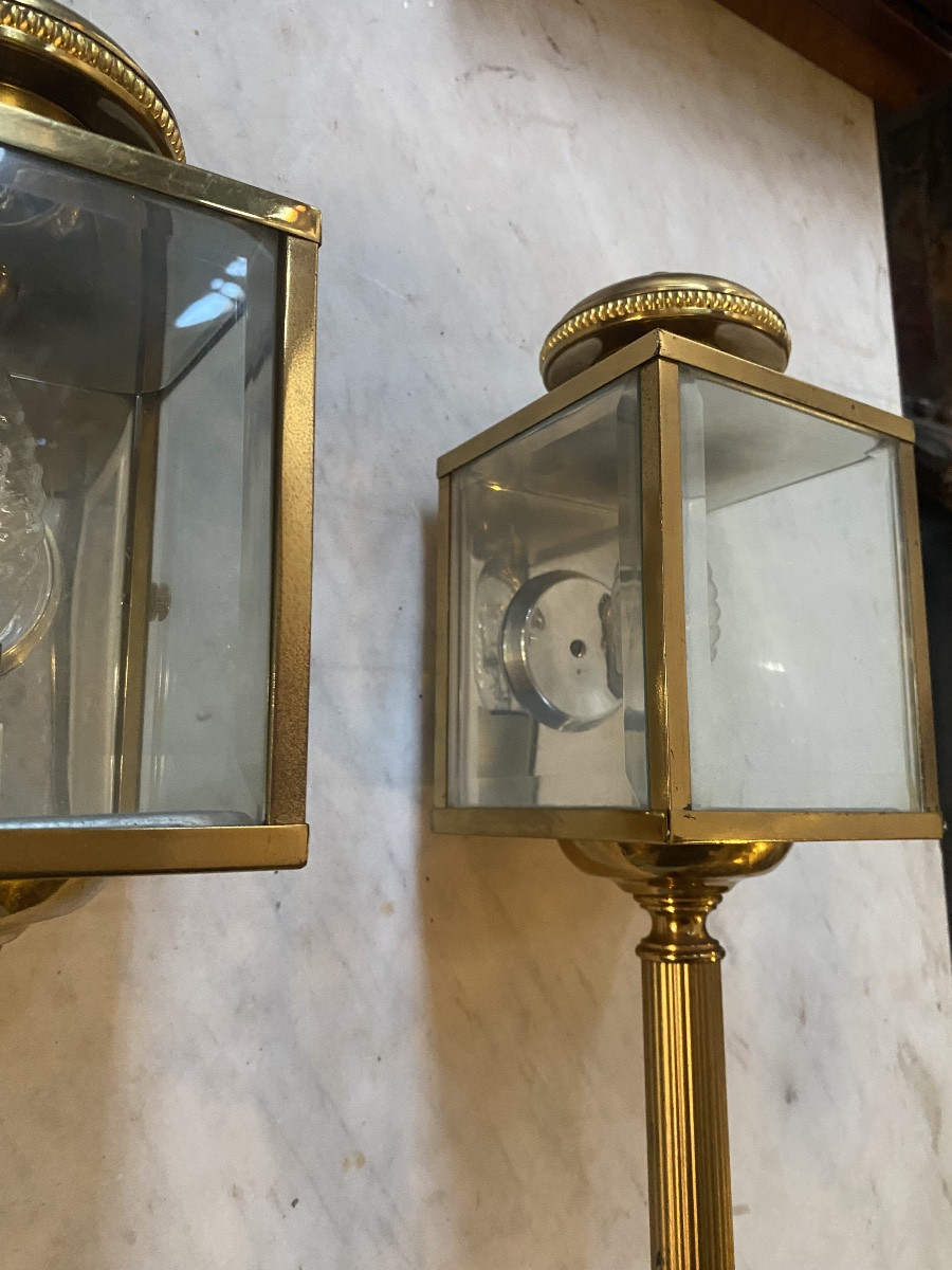 A Pair Of Wall Lamps By Gaetano Sciolari -photo-3