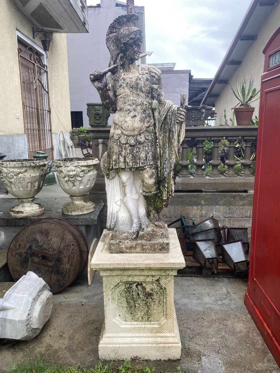 statue en ciment du début du XXe siècle-photo-2