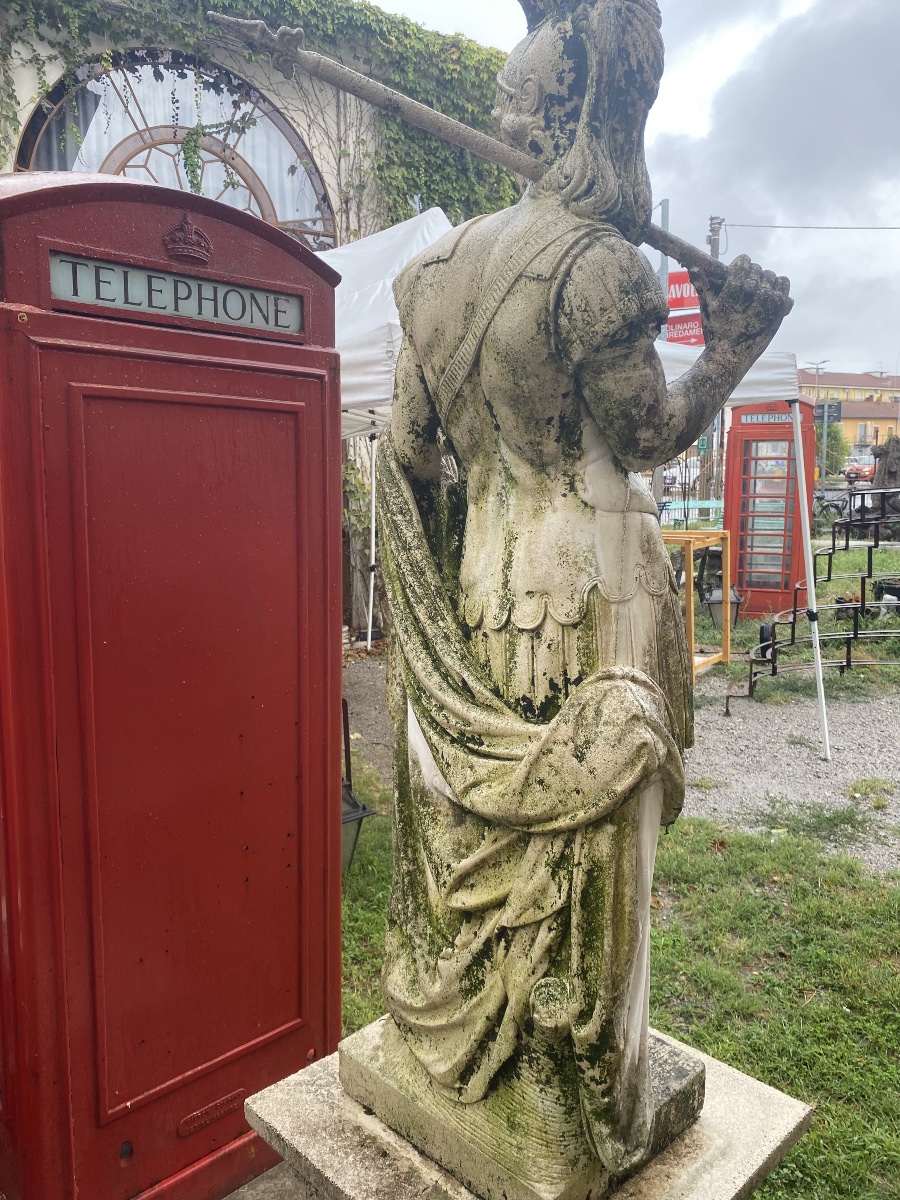 statue en ciment du début du XXe siècle-photo-1