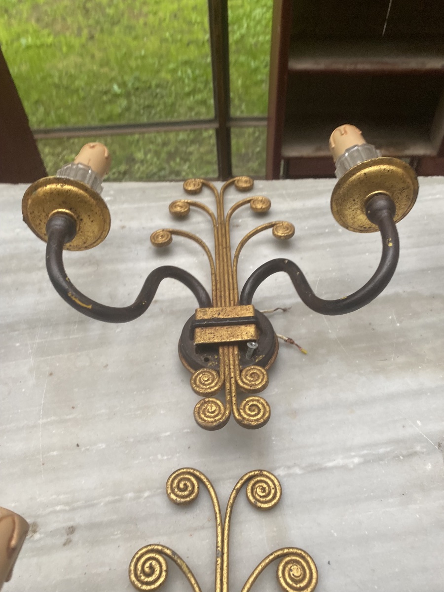 8 Italian Wall Sconces From Banci Firenze -photo-2