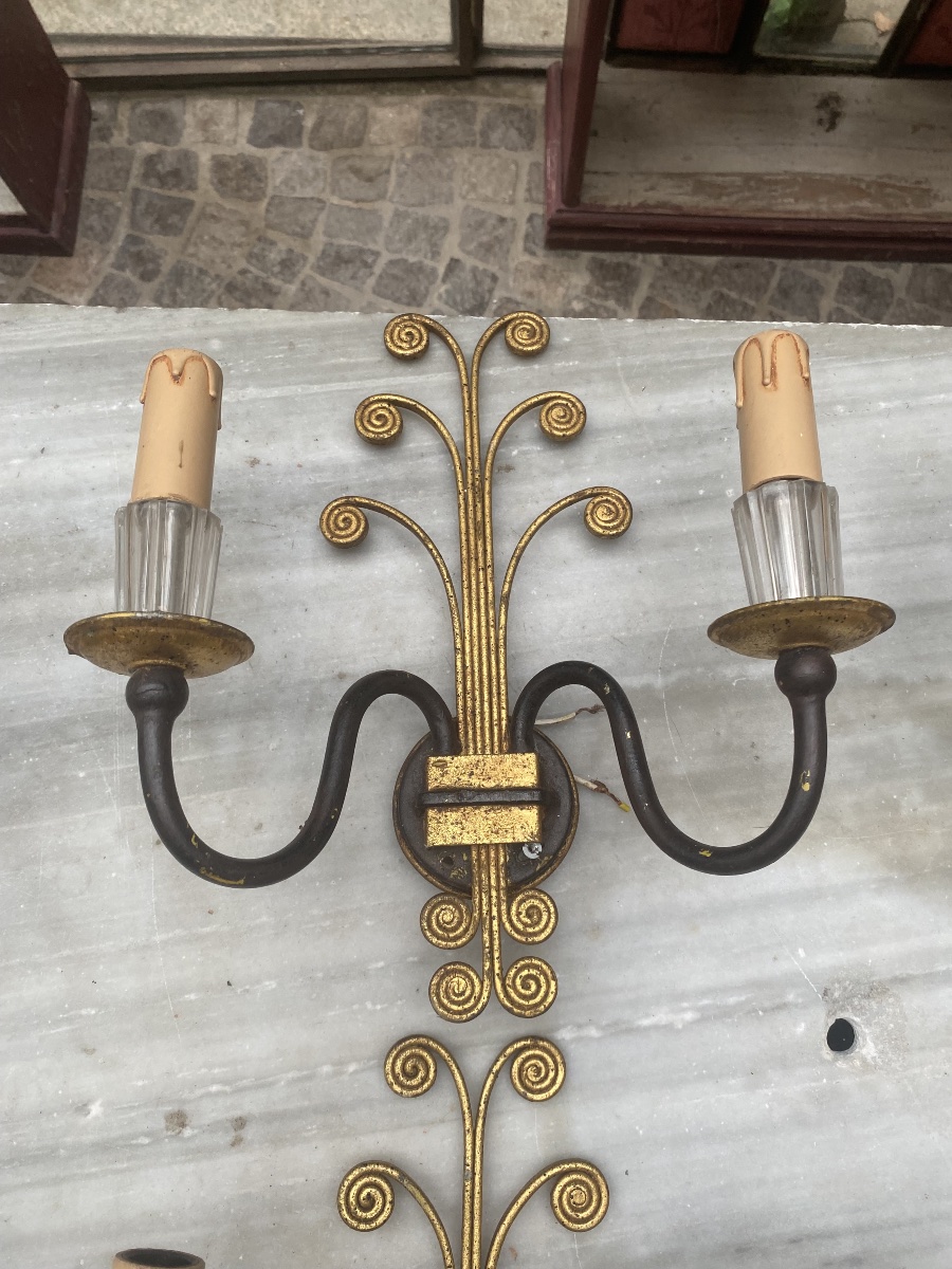 8 Italian Wall Sconces From Banci Firenze -photo-4