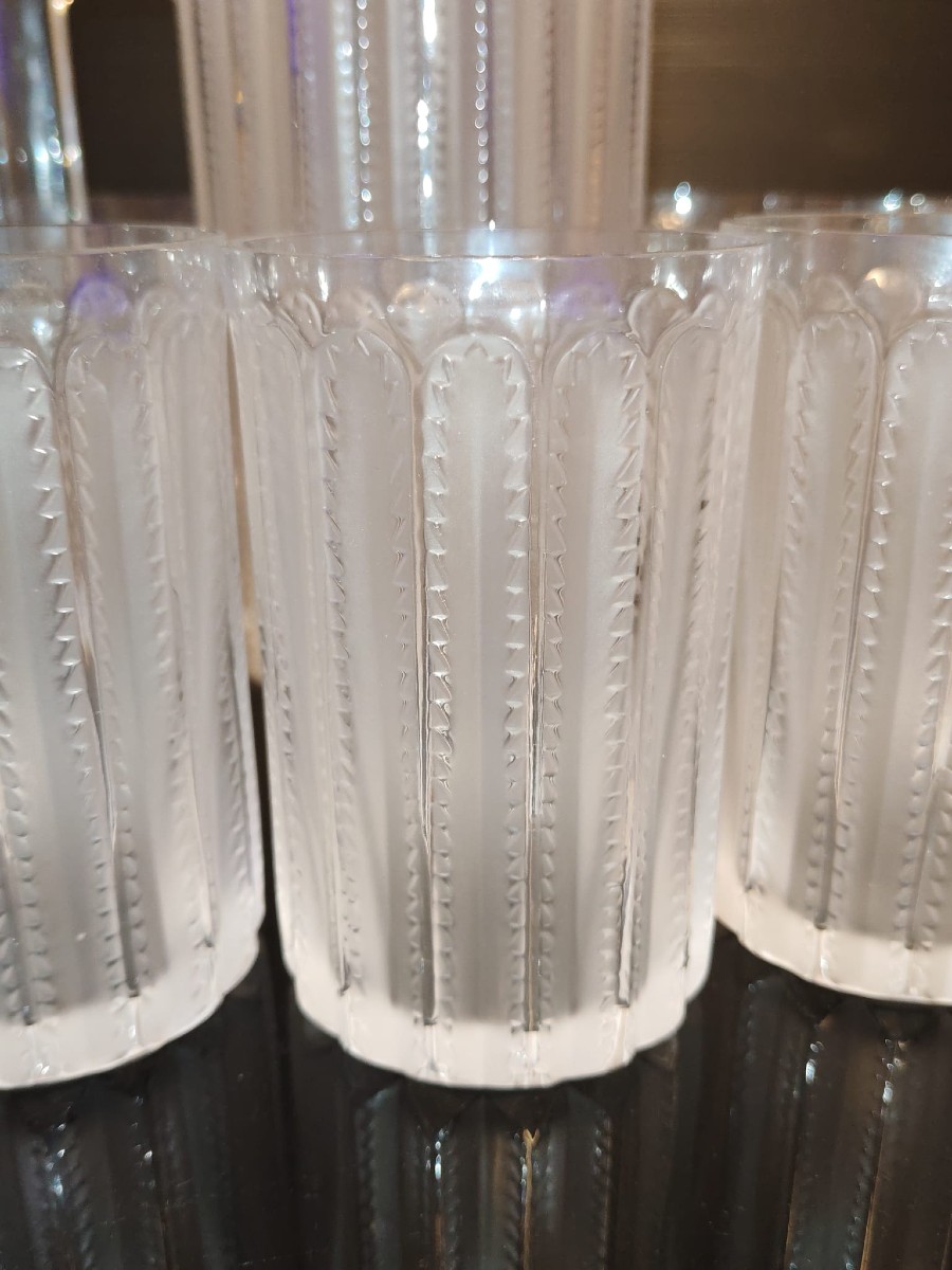 Lalique Jaffa service à orangeade -photo-3