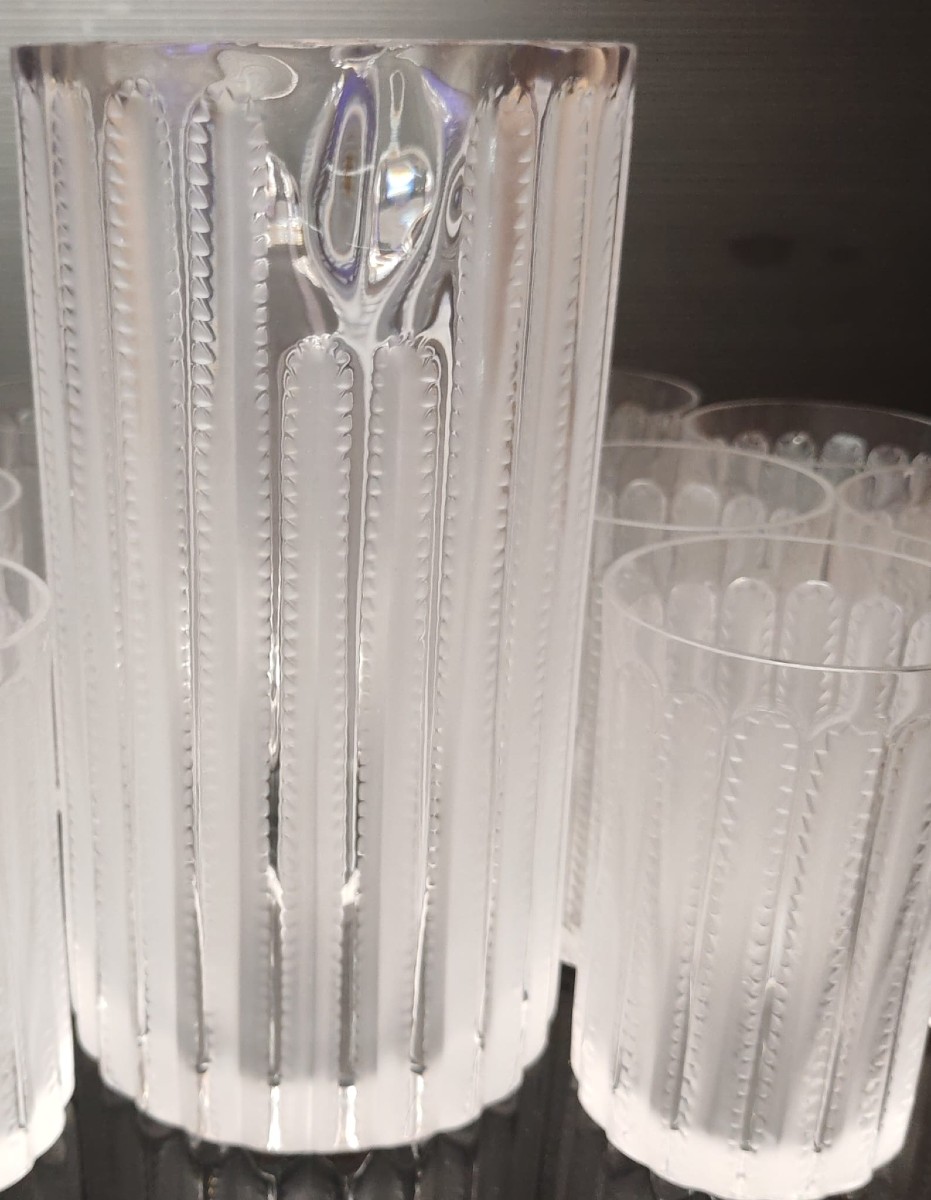 Lalique Jaffa service à orangeade -photo-5