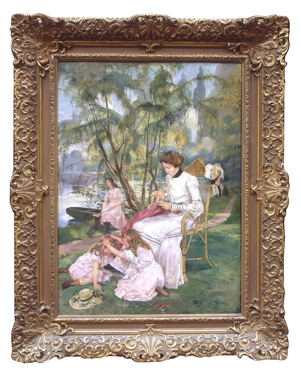 Jeux d'Enfants au Parc, Joseph Dierickx 1903.