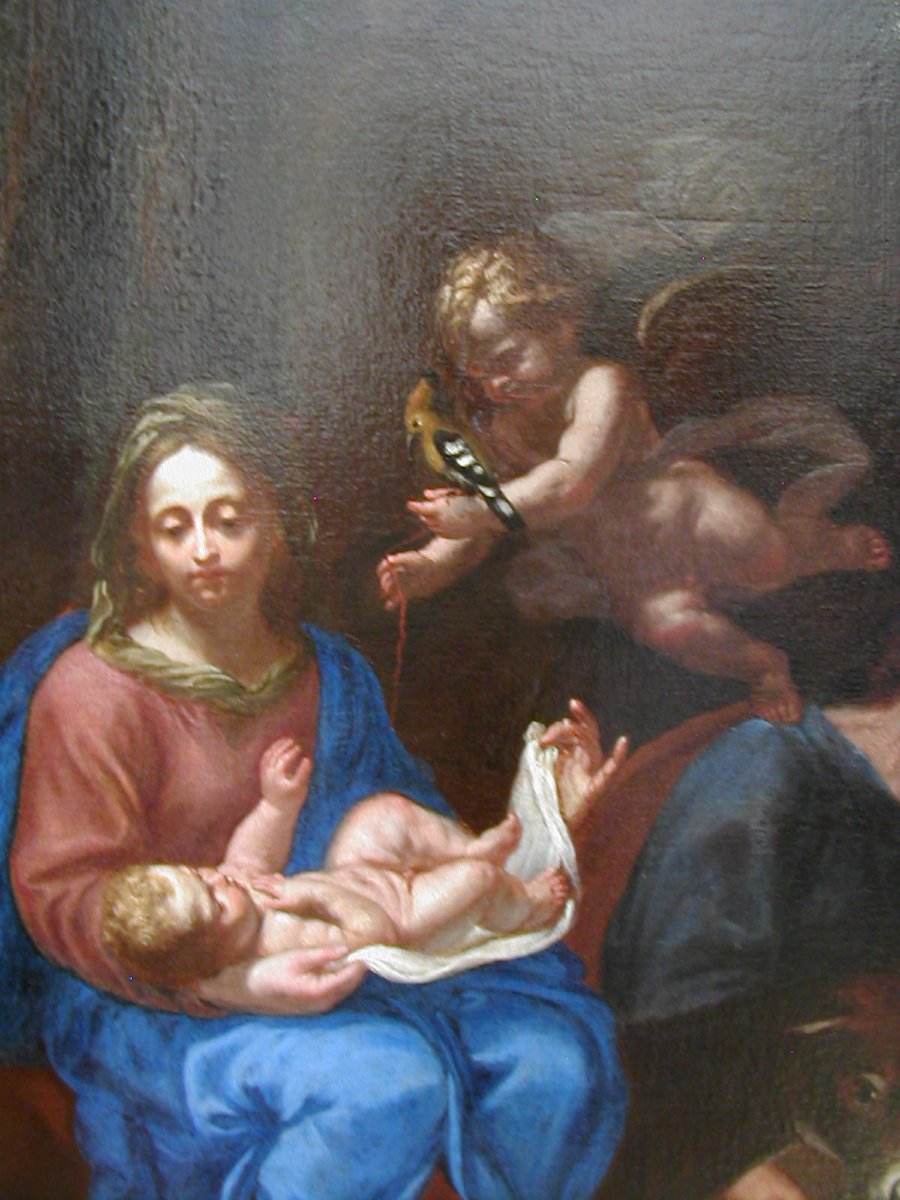 La Fuite en Égypte, École liégeoise, vers 1660 -photo-3