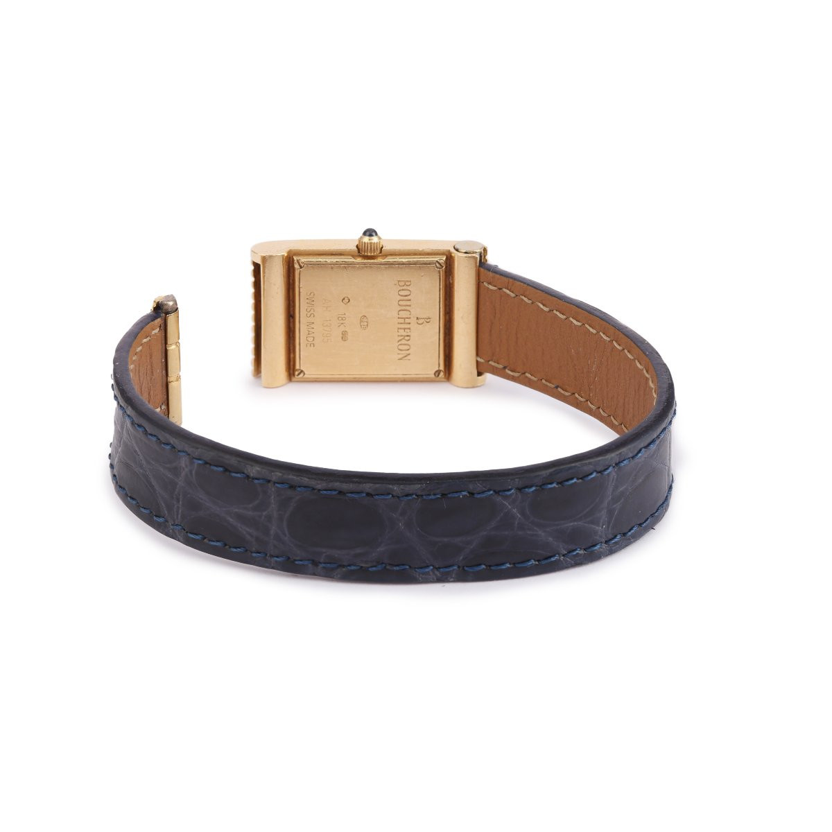 Boucheron Reflet Small 18 Carats Yellow Gold Watch-photo-3