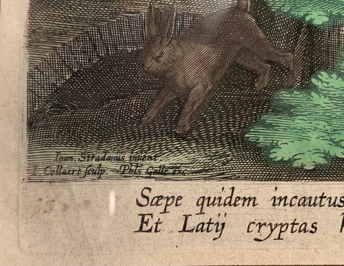 Engraving: The Ibex Hunting With Snakes-photo-2