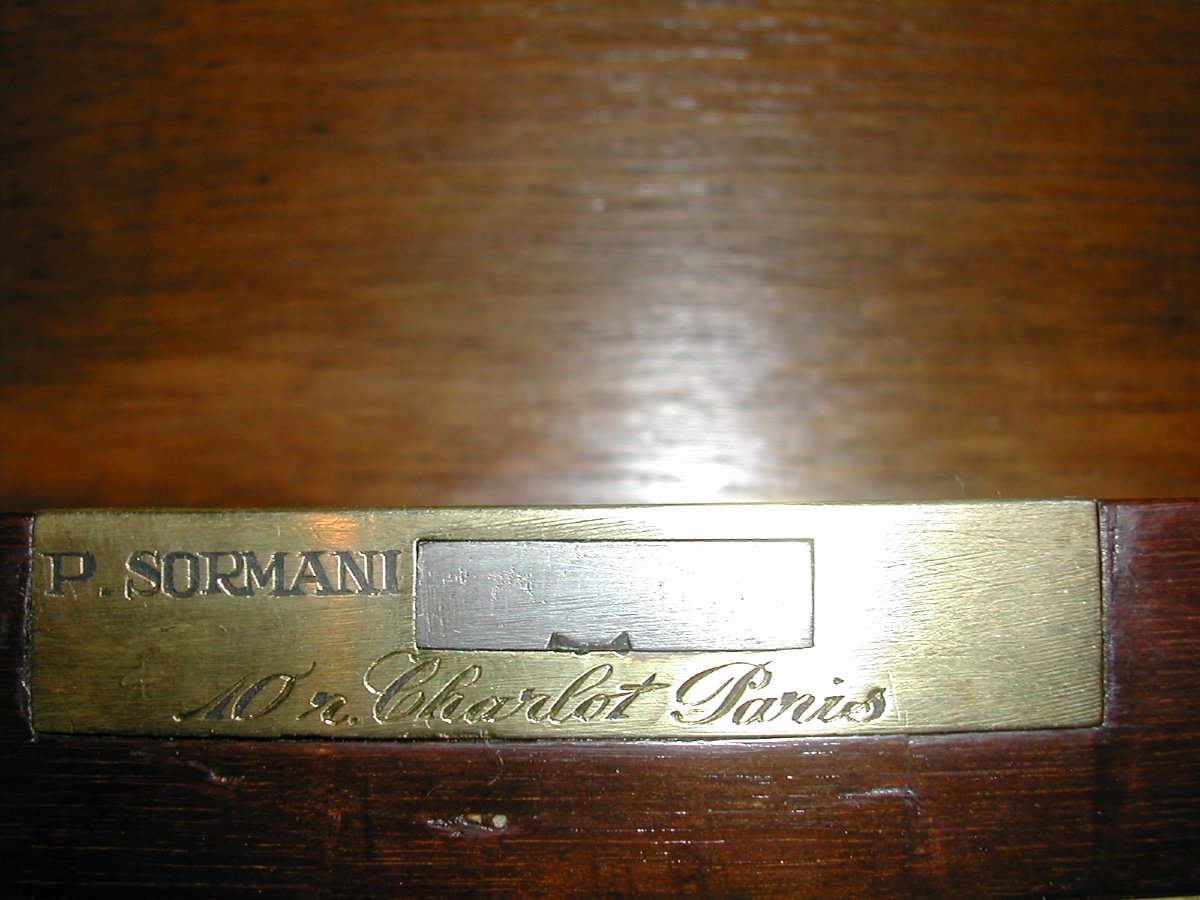 Louis XV Style Coffee Table In Marquetery Signed Paul Sormani-photo-3