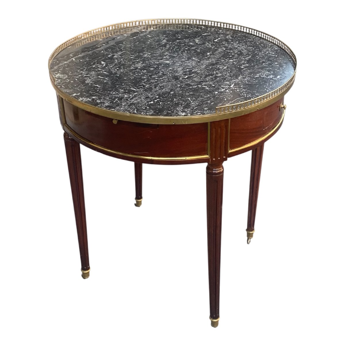 XIXth Century Mahogany "bouillotte" Table