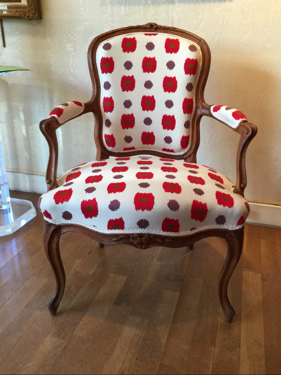 Louis XV Cabriolet Stamped M. Delaporte-photo-2