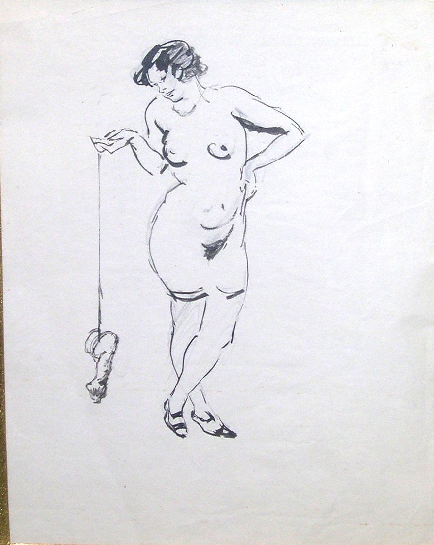 Le Yoyo de ses Dames, Théodore Van Elsen, Dessin Années 30-photo-2