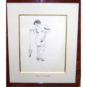 Le Yoyo de ses Dames, Théodore Van Elsen, Dessin Années 30