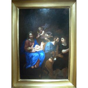 La Fuite en Égypte, École Italienne, vers 1660 