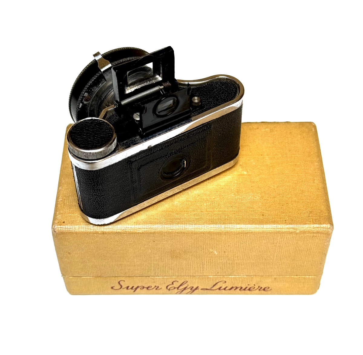 Super Eljy Lumière, Miniature Camera In Original Box C.1949-photo-4
