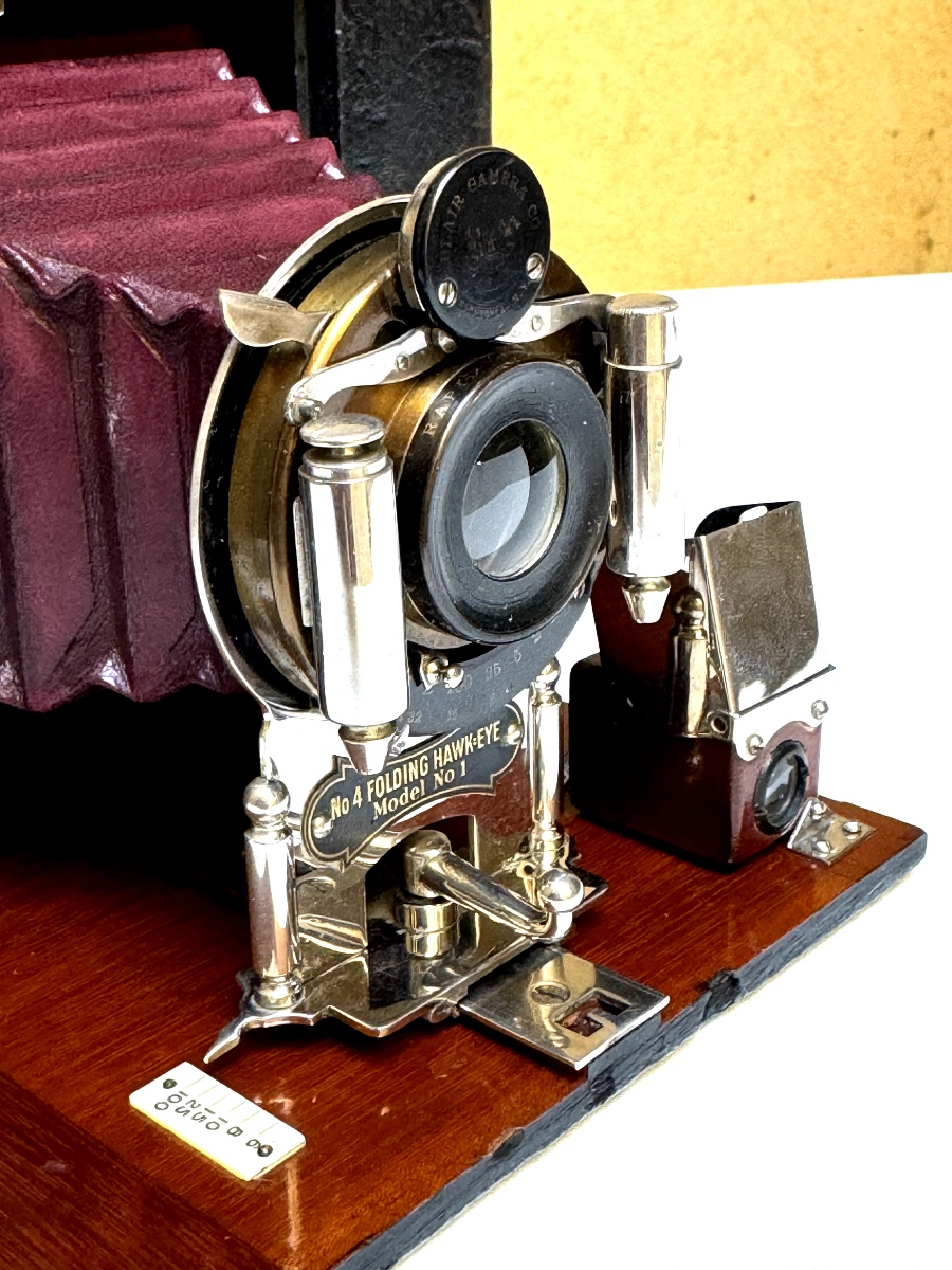 Folding Kodak N 4 Hawk-Eye Model 1 circa  1910 appareil photographique-photo-2