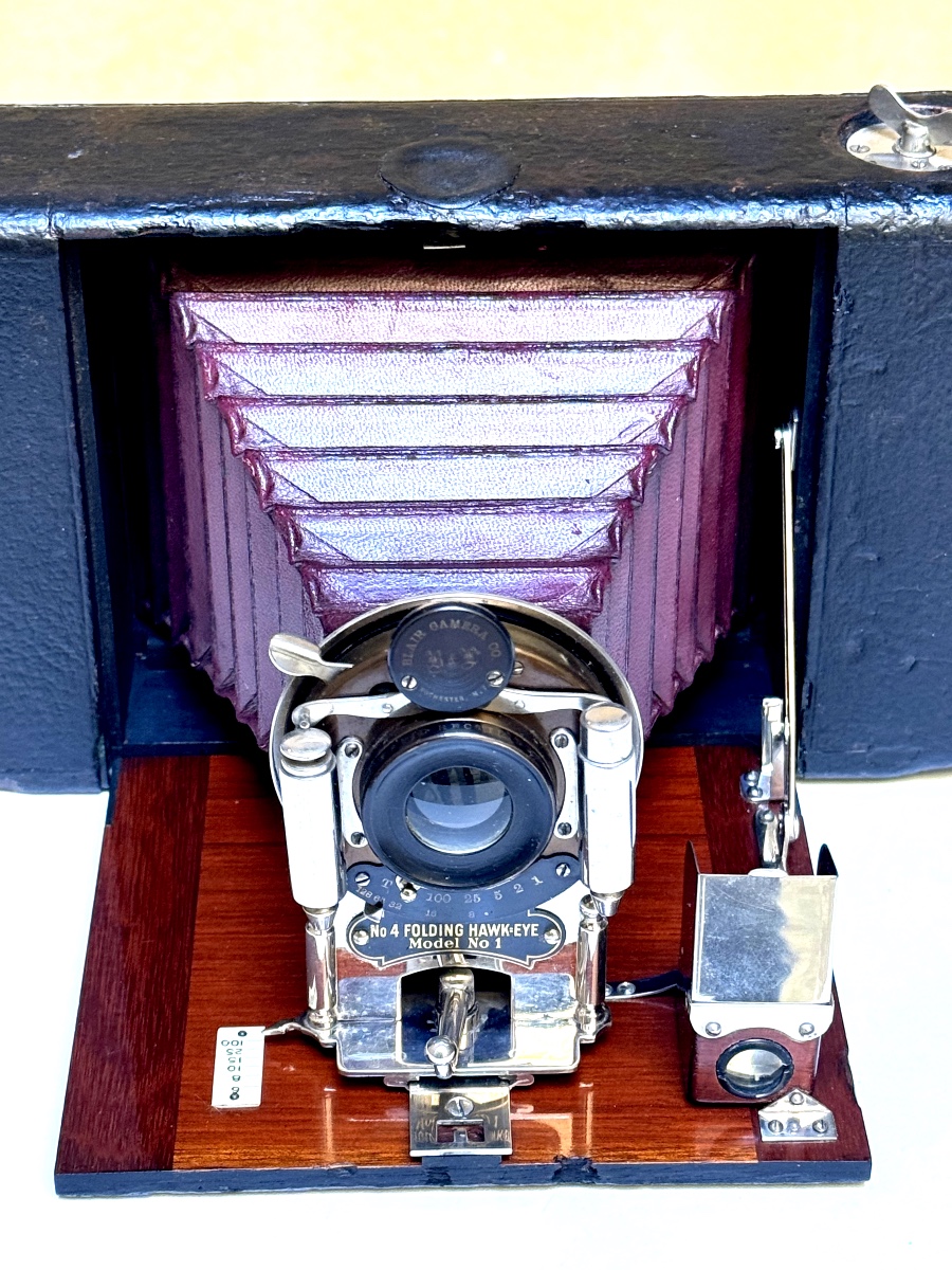 Folding Kodak N 4 Hawk-Eye Model 1 circa  1910 appareil photographique-photo-4