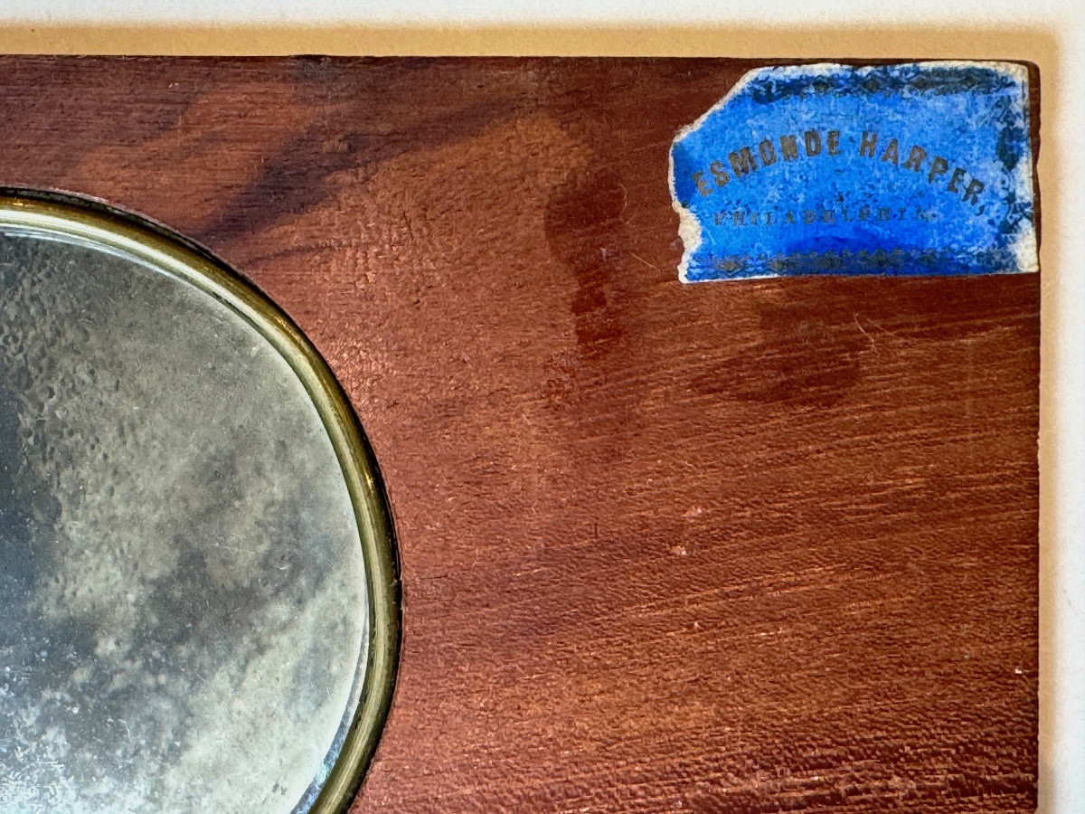 Astronomy, Gibbous Moon, Magic Lantern Plate Circa 1880 Photograph-photo-4